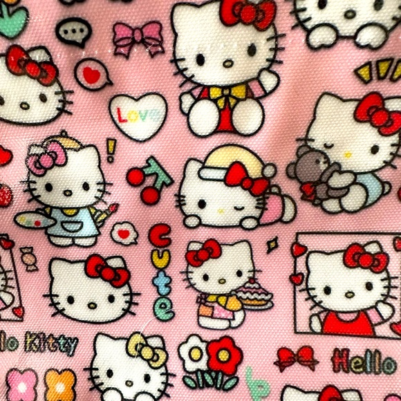 💗🆕Hello Kitty waterproof bag with Mini notebook and Pen! Adorable! New! - Picture 5 of 5